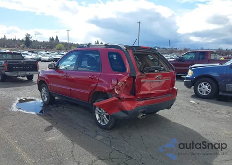 2009 Kia Sportage Ex V6 from USA, damaged, VIN KNDJE723897568068